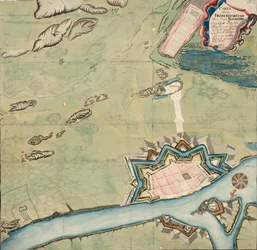 次のような状況で、Friderichstad上のカルタ